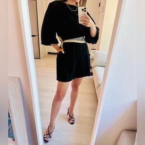 Anthropologie Black Jumpsuit